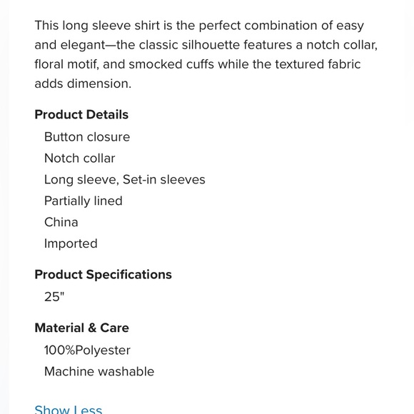 DR2 by Daniel Rainn Women's XL 14-16 Black Button Front Blouse Top NWOT NEW - Picture 4 of 12